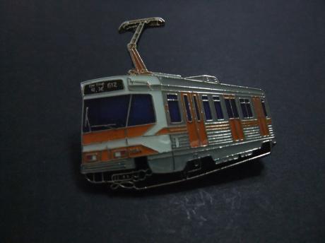 Engelse trolley tramlijn 612